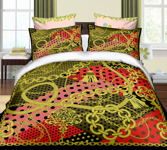 Artistic Brushstroke Duvet Cover Set