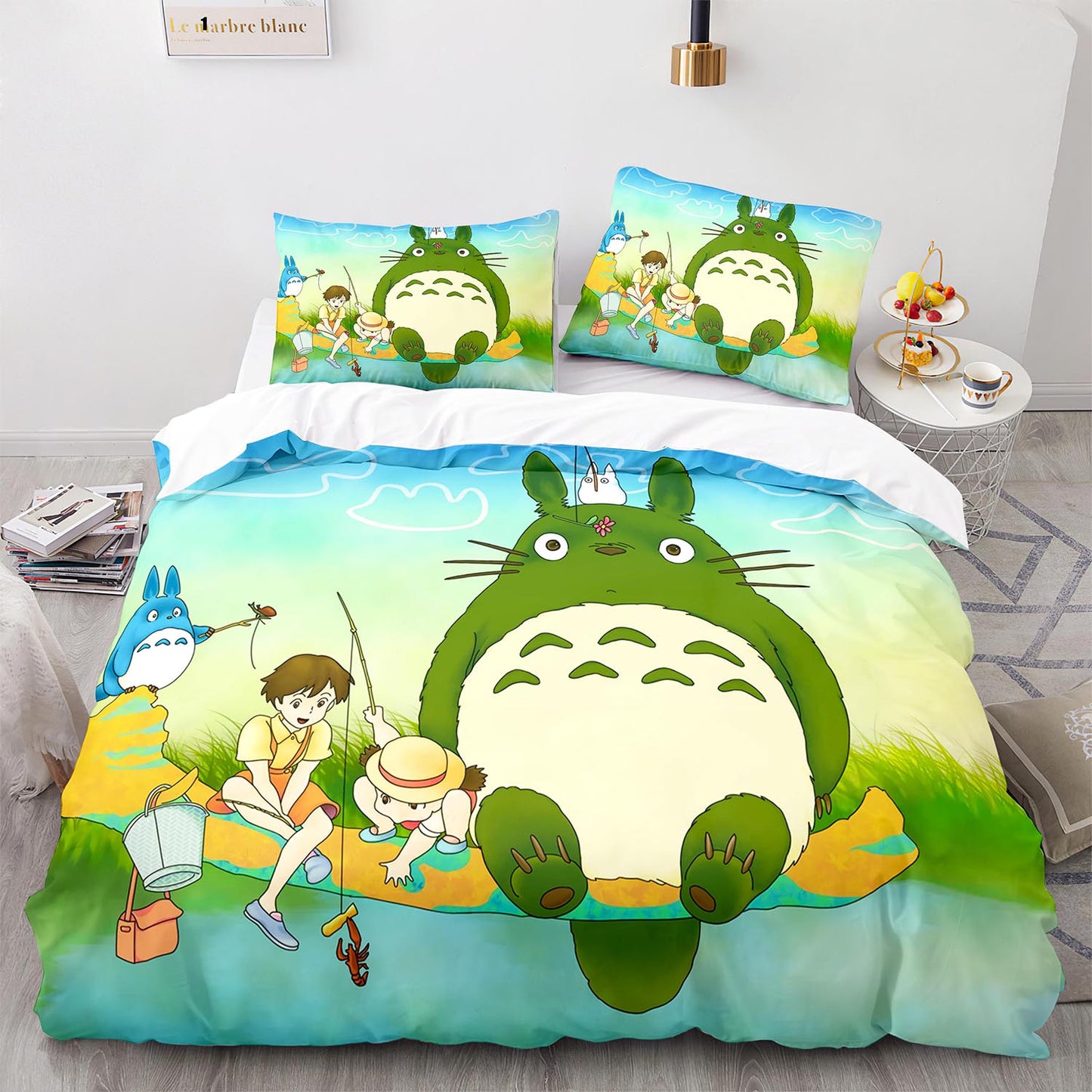 Studio Ghibli Totoro Luxury Bed Set