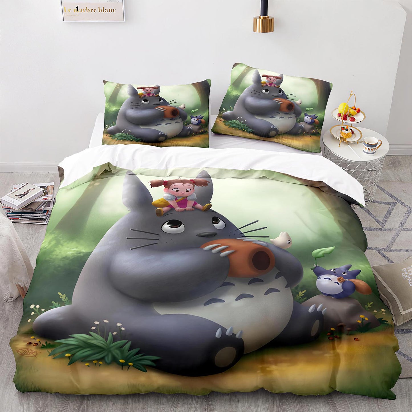 Totoro and Friends Duvet Cover Set