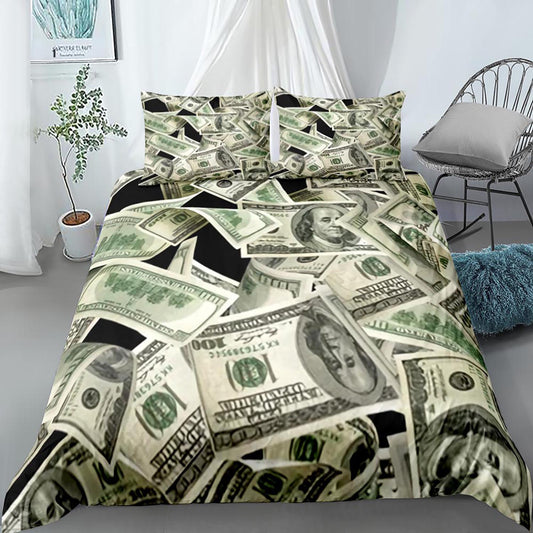 Premium Money Themed Duvet Cover Set