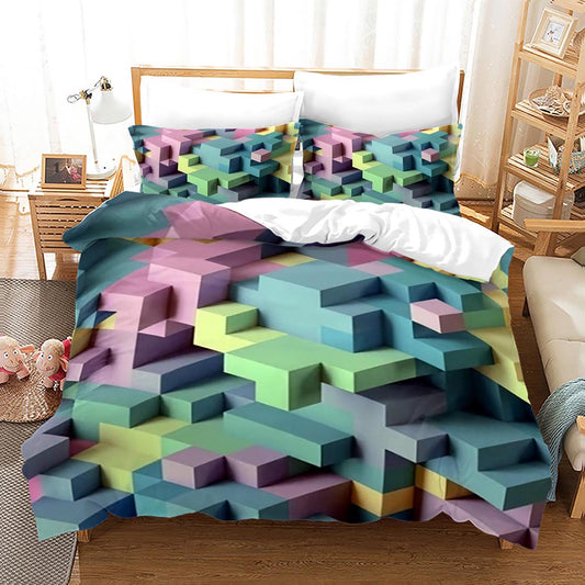 Classic Tetris Pattern Bedding Collection