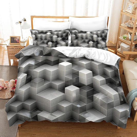Retro Tetris Printed Bed Sheets