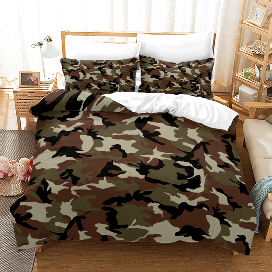 Army Style Camo Bedding Collection