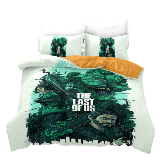 Overgrown Cityscape Microfiber Bedding