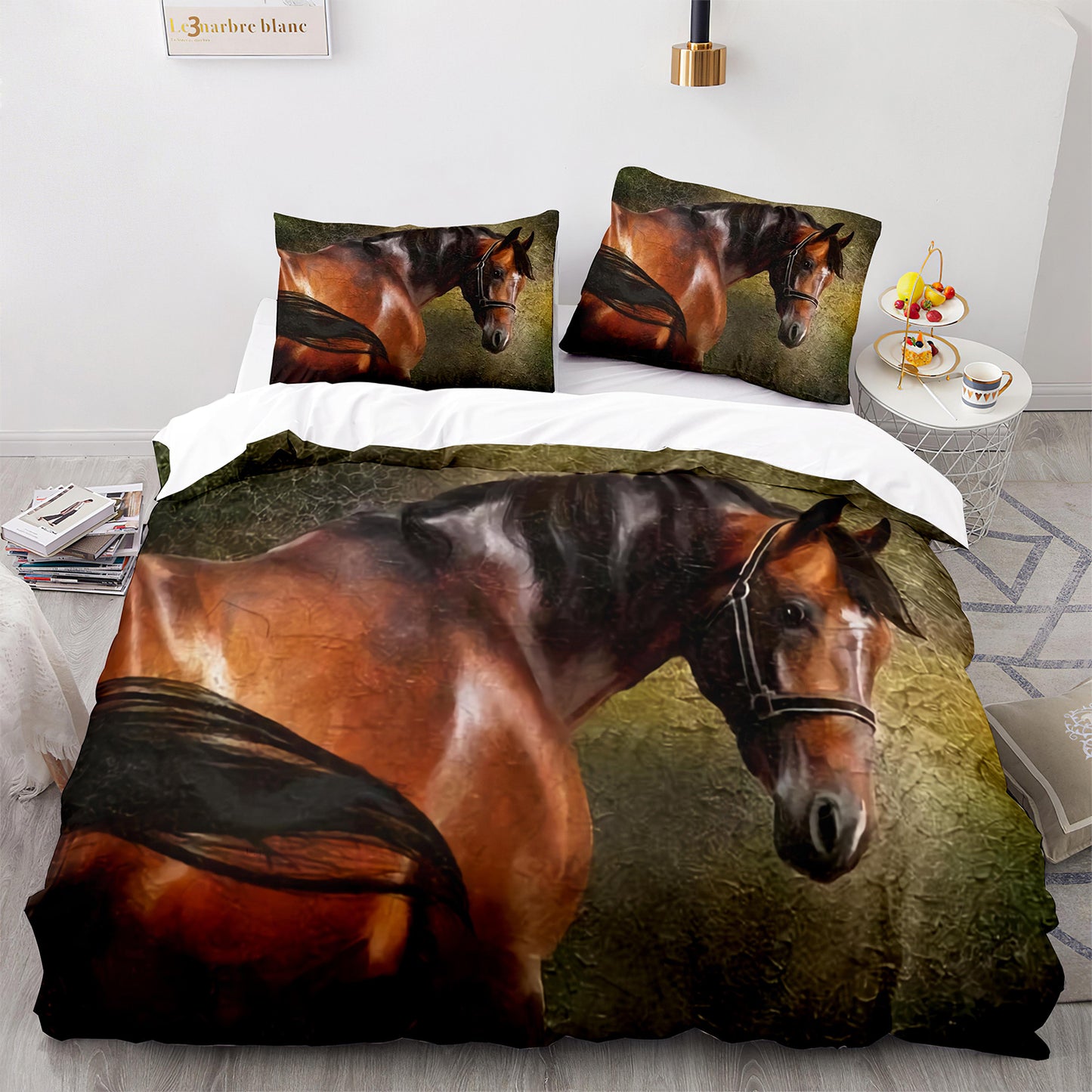 Horse Meadow Print Sheets