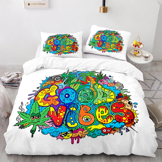 Artistic Doodle Duvet Cover Set