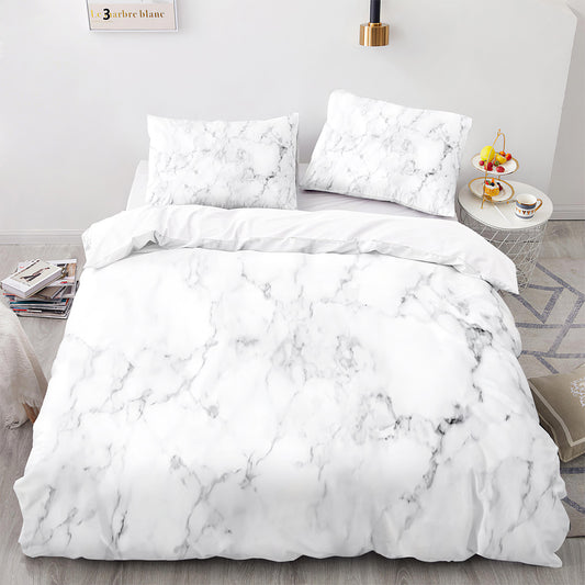 Classy Marble Print 4-Piece Set