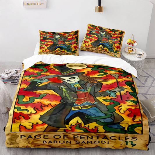 Scandinavian Tarot Duvet Cover
