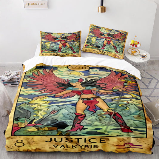 Sleek Tarot Print Comforter Set