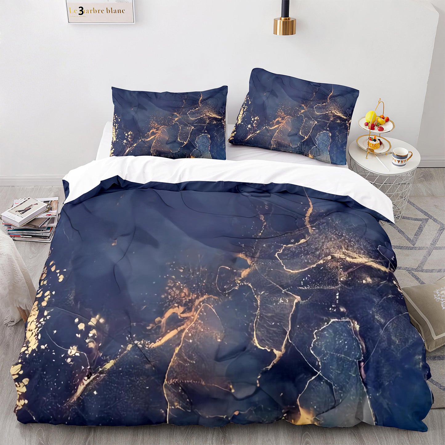 Marble Elegance Bedding Set