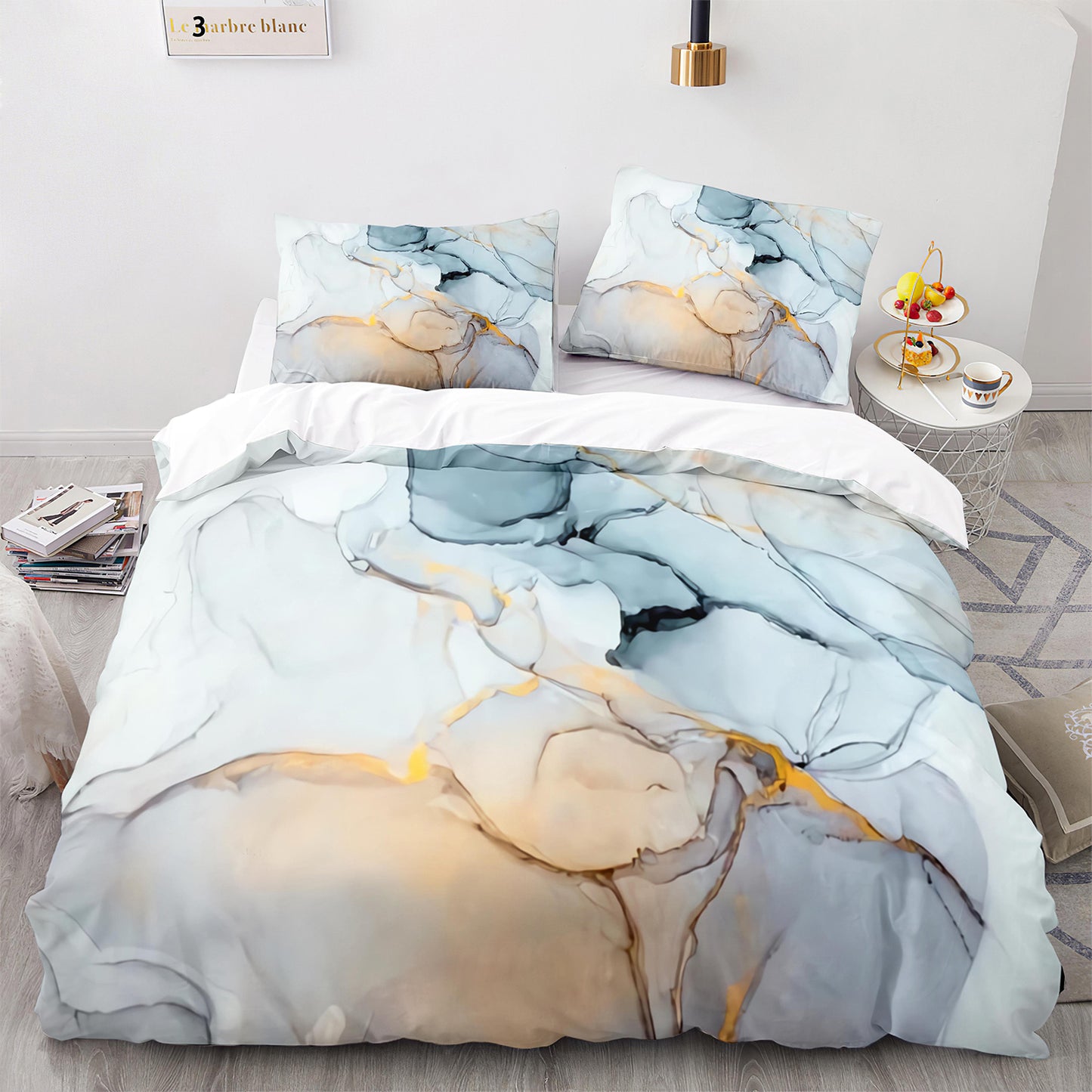Marble Texture Bedding Ensemble