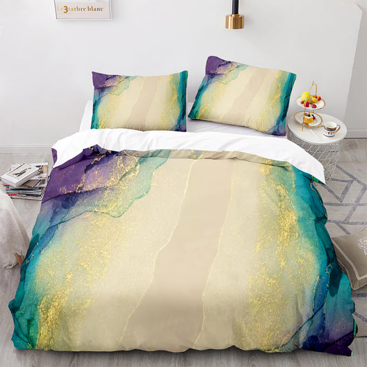 Dreamy Marble-Inspired Duvet Set
