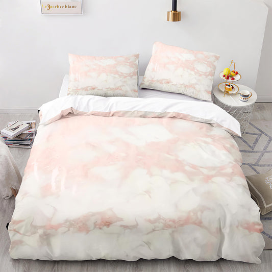 Modern Marble Duvet Cover Set-Soft & Stylish