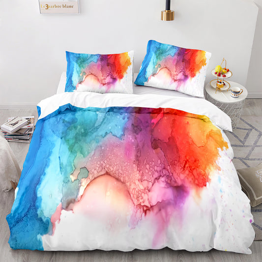 Elegant Marble Vein Duvet Cover & Pillowcases