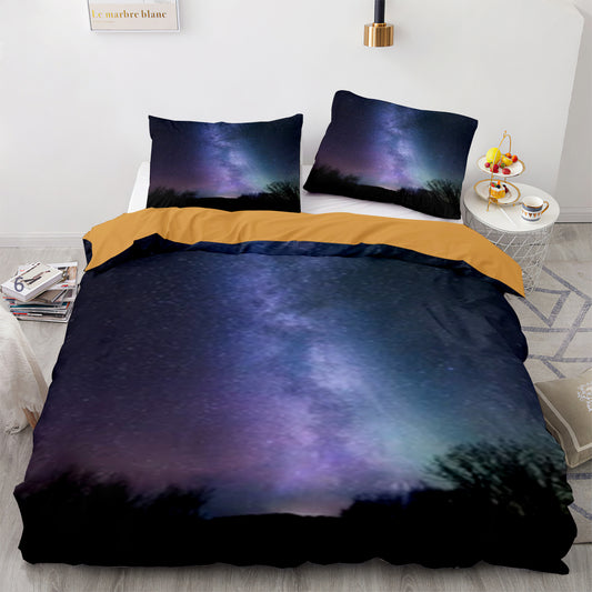 Dreamy Night Sky Duvet Cover