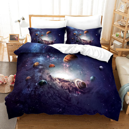 Cosmic Voyage Bed Sheet Set