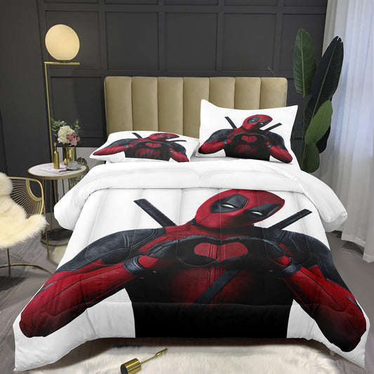 Comic Panel Print Duvet Cover