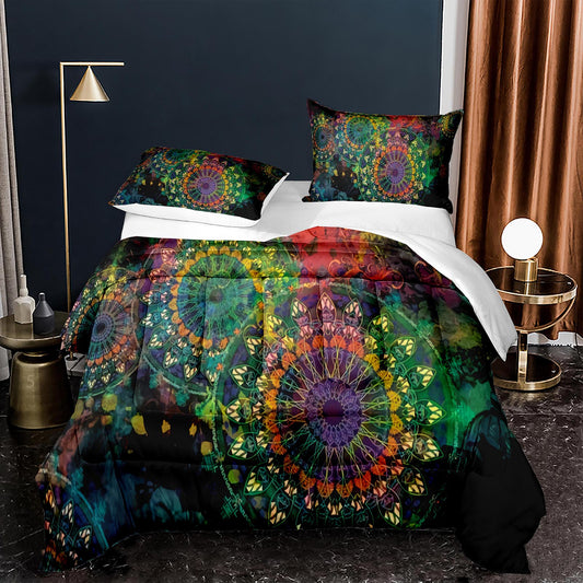 Botanical Boho Print 4-Piece Collection