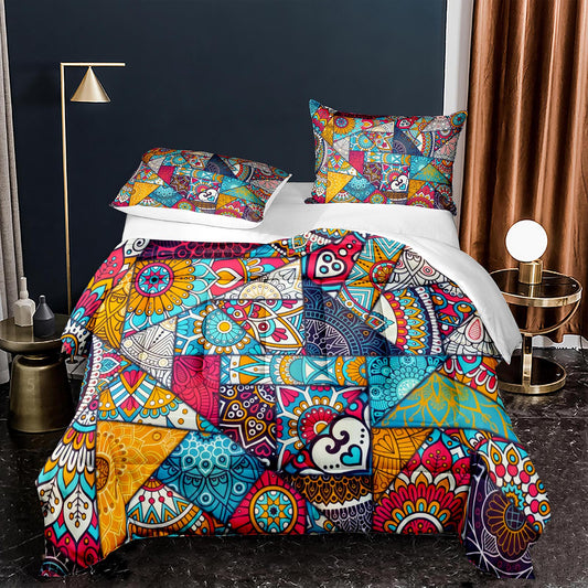 Ethnic Pattern Printed Bed Sheet Collection