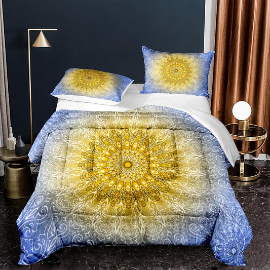 Artistic Boho Bedding with Fringe