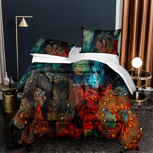 Ethnic Pattern Luxury Bedding Ensemble