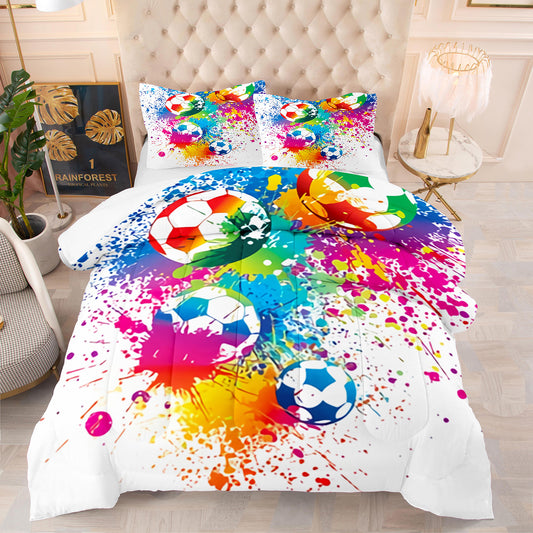 Stadium Nights Football Bed Sheets