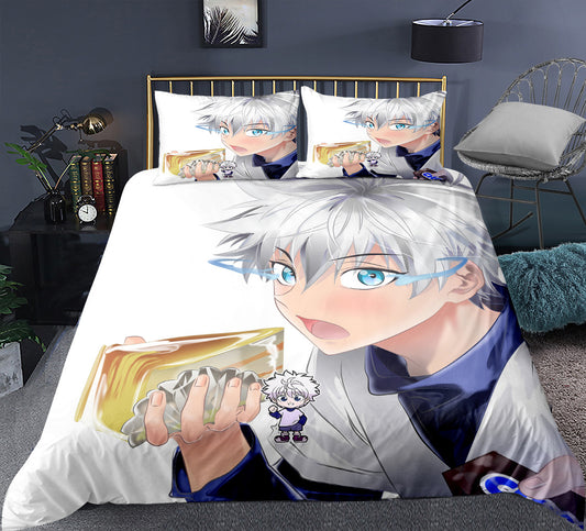 HUNTERxHUNTER Zoldyck comforter and bed sheet set