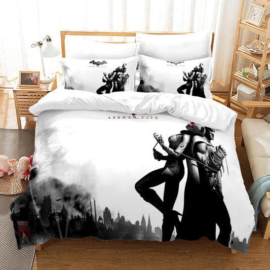 DC Batman King Size 3pcs Comforter Set