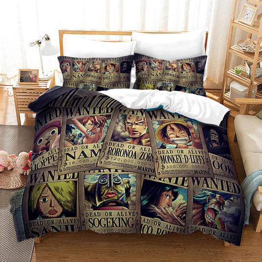 One Piece bounty comforter 4pcs set