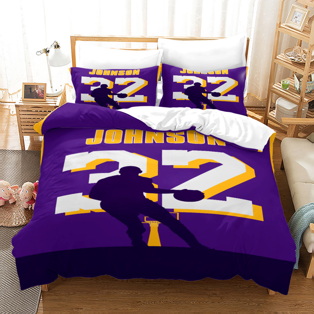 Earvin Johnson 32 Queen Size Bedding Set