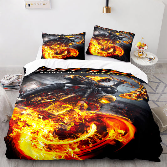 Marvel Ghost Rider Spirit Of Vengeance bedding set 4pcs