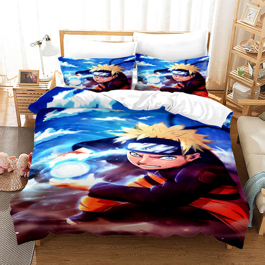 NARUTO Rasengan comforter quilt and bed sheet