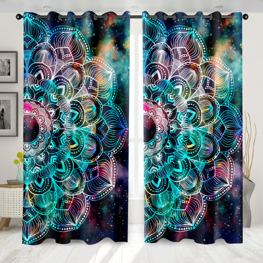 Blackout Linen Drapes Thermal Insulated Window Curtain Panels for Bedroom Darkening Energy Saving with Grommet Set of 2 Panels