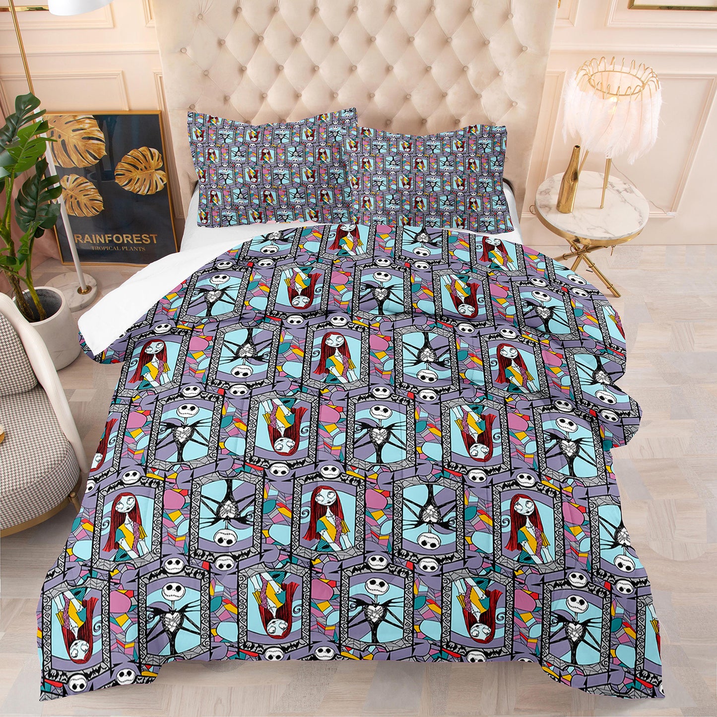 3D Customizing Comforter For Christmas Eve
