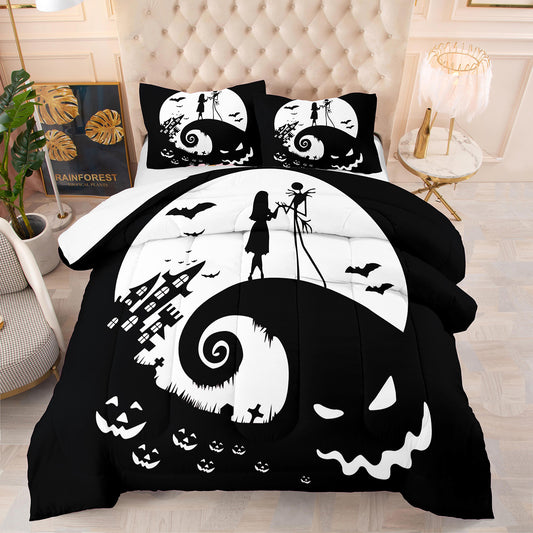 Christmas Eve Theme Comforter Set Bedding Set