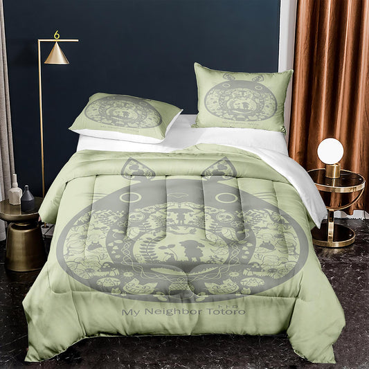 My Neighbor Totoro 4 pieces comforter set for kids