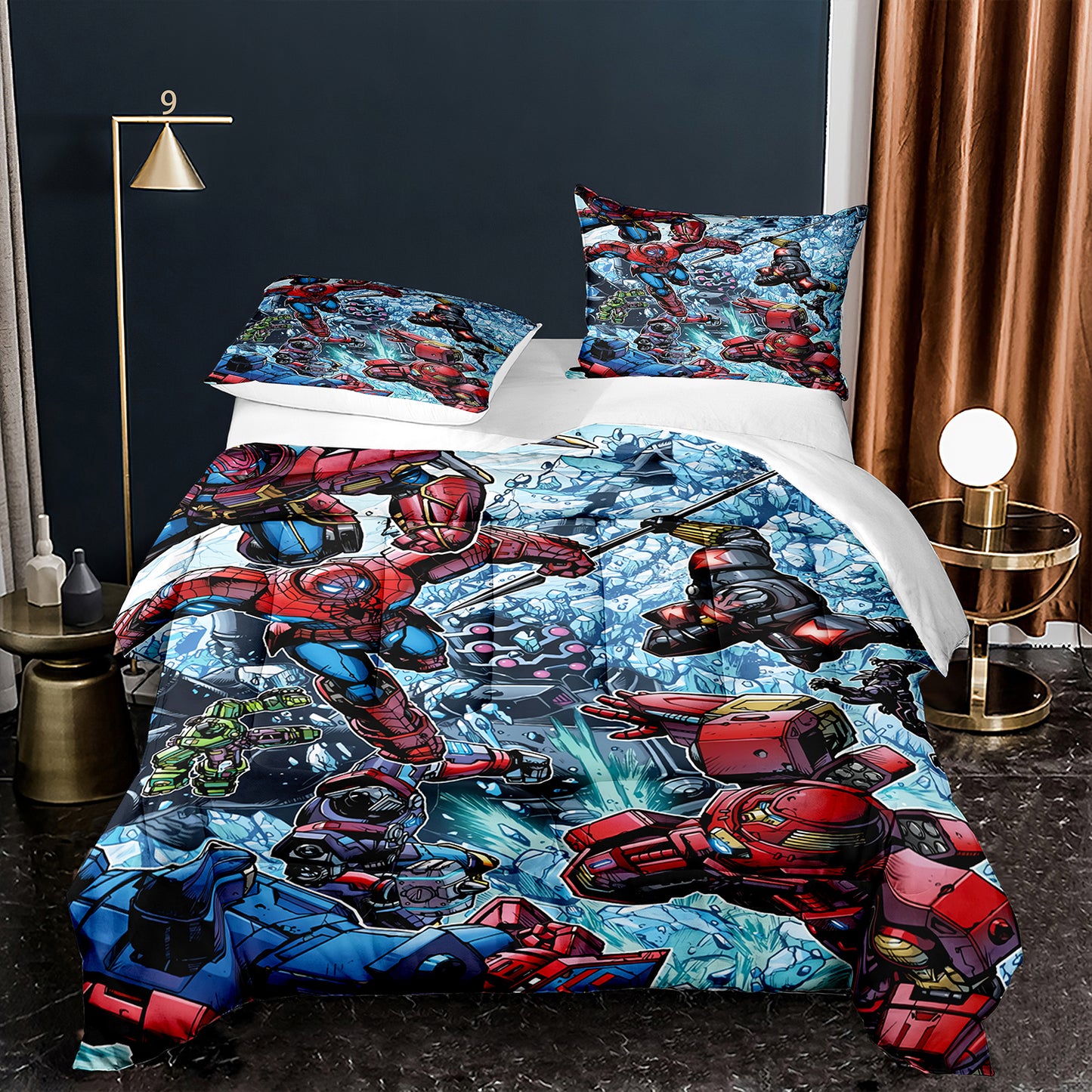 Mech strike Avengers Comforter Set mech strike1029