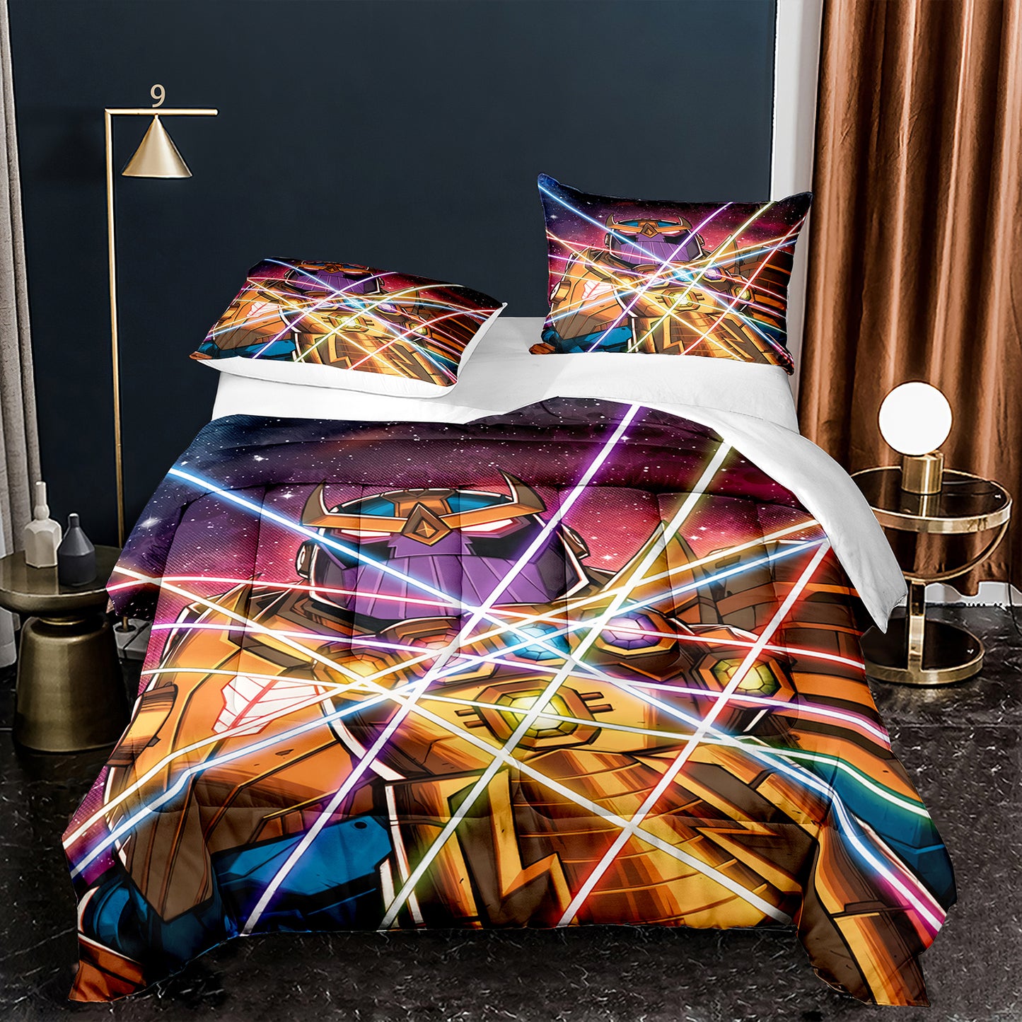 Mech strike Thanos Comforter Set mech strike1032