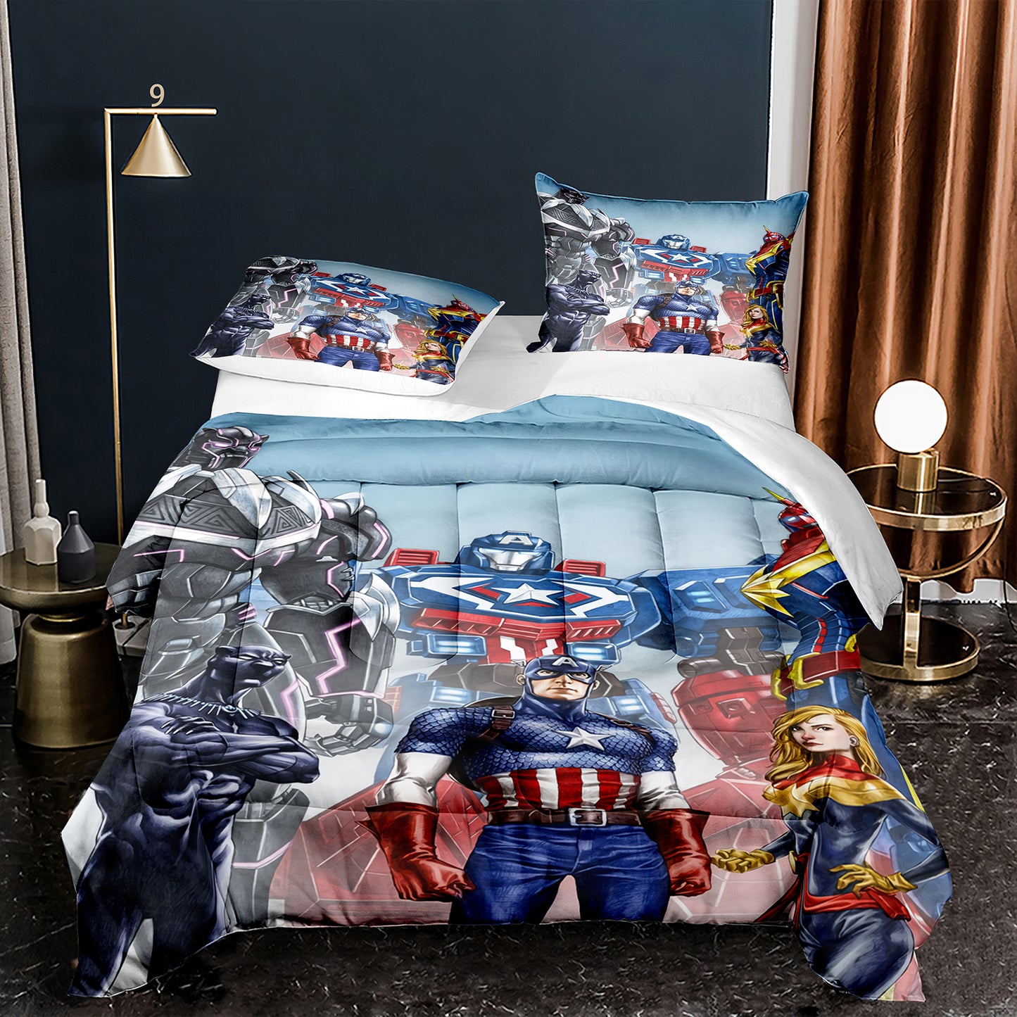 Mech strike Avengers Comforter Set mech strike1035