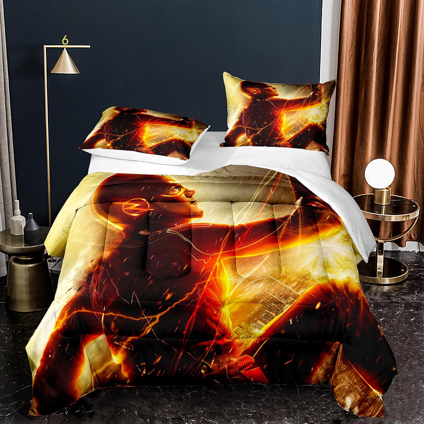 DC Super Hero The Flash Comforter Set For Fans