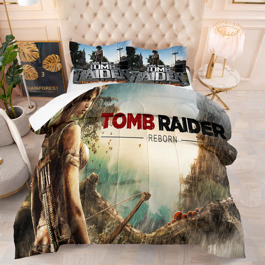 Tomb Raider Reborn Comforter Set