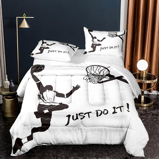 Basketball comforter set just do it basketball6