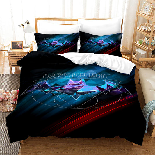 Dark knight batman 3D comforter set for DC fans