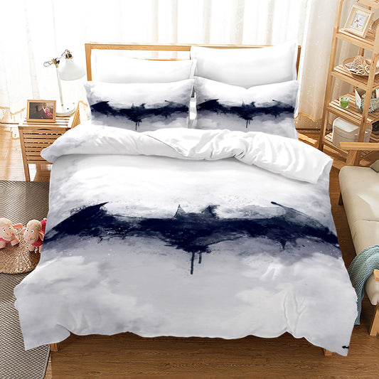 Batman black bat comforter set and duvet cover set