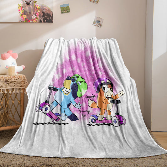 Bluey And Bingo Super Soft bedding blanket 60x80 inch