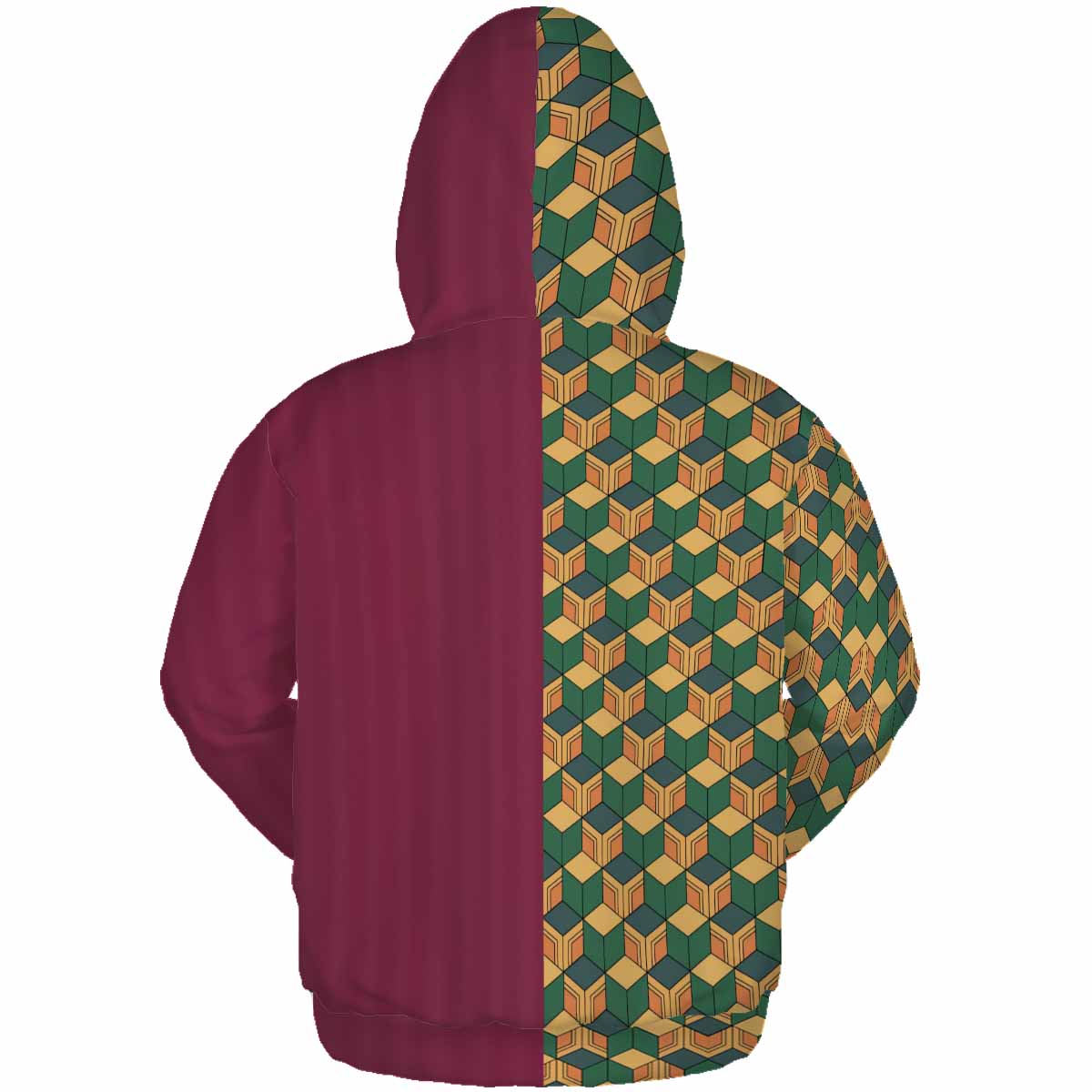 Men's Hoodie Pullover 3d Print Sweatshirts Demon Slayer Tomioka Giyuu