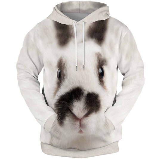 Rabbit Hoodie Pullover 3D Print Sweatshirts