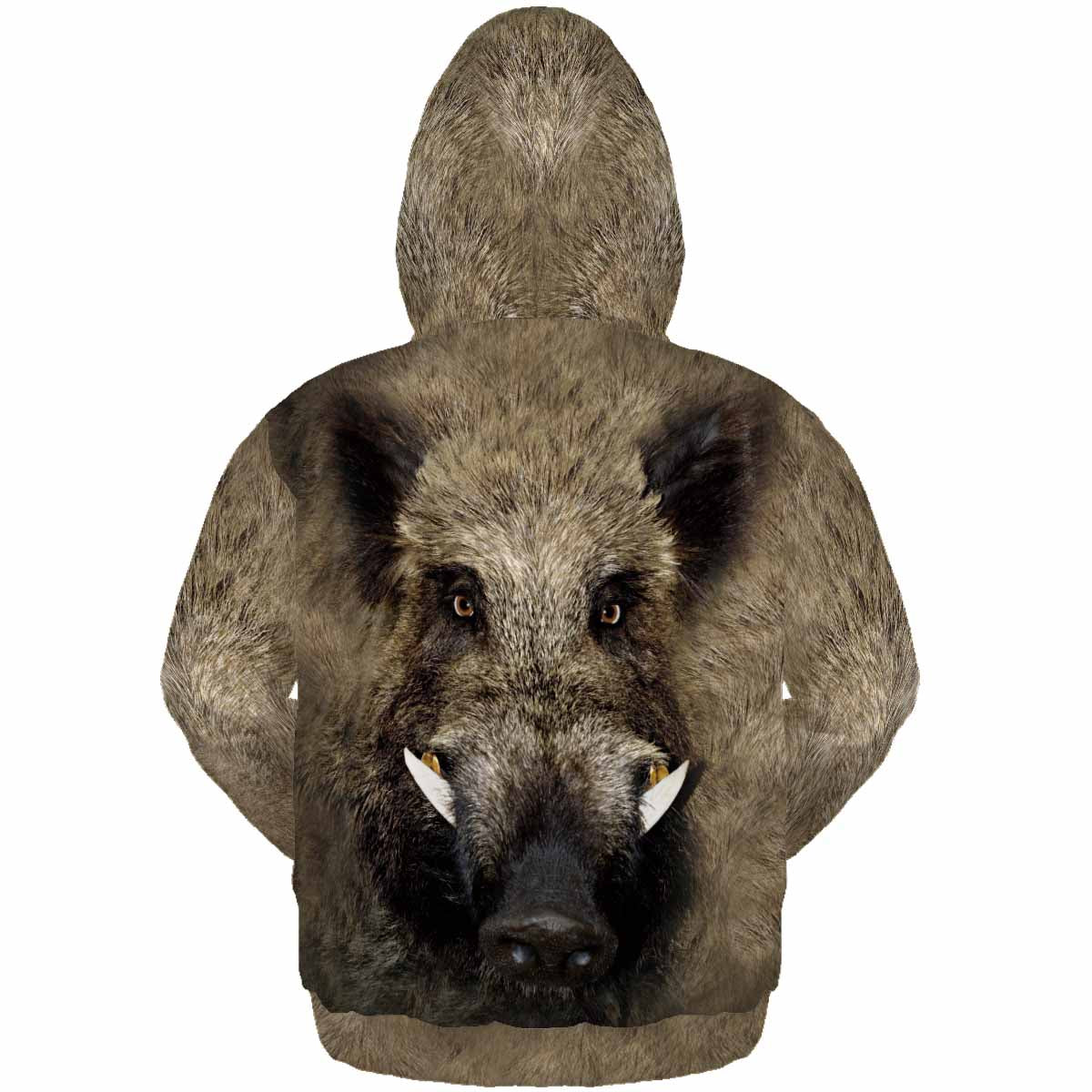 Wild Boar Hoodie Pullover 3D Print Sweatshirts