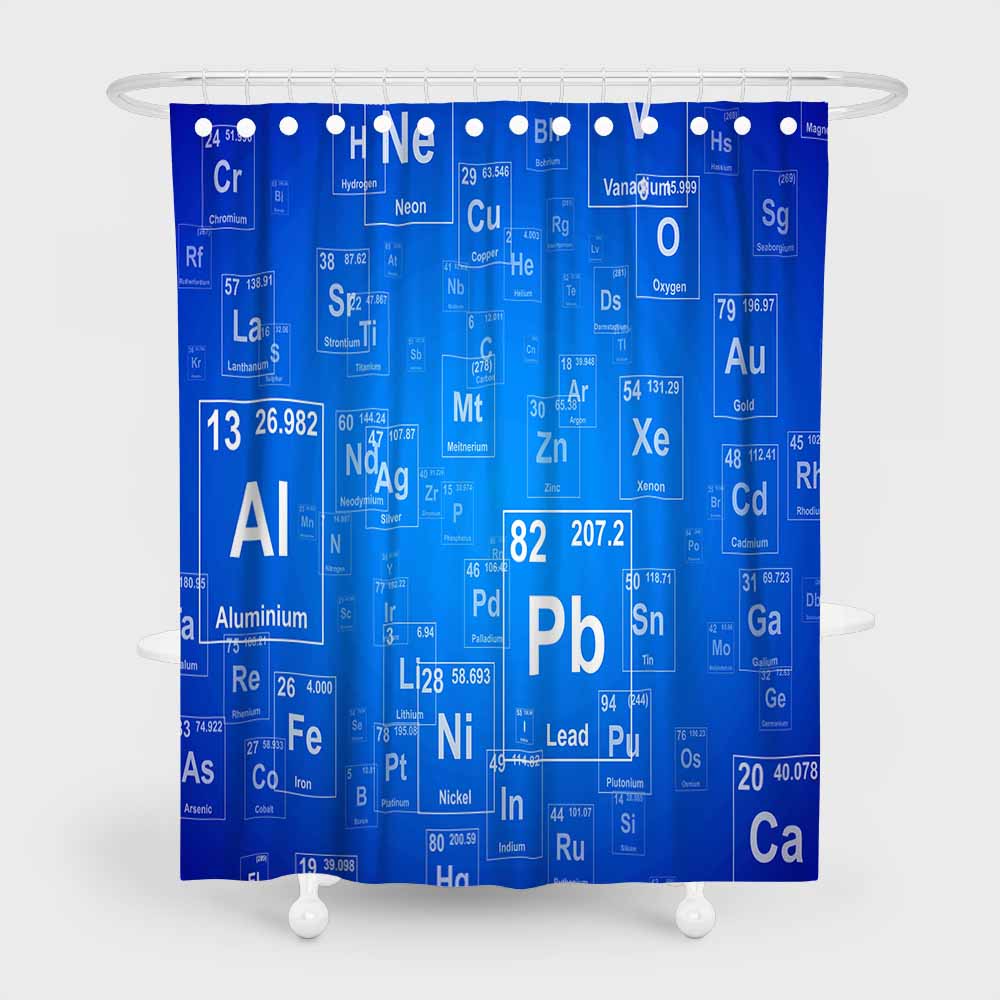 3D mildewproof science shower curtains home decro
