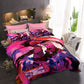 Playful Villain Luxury Sheets - Harley Quinn Cartoon Print Complete Set